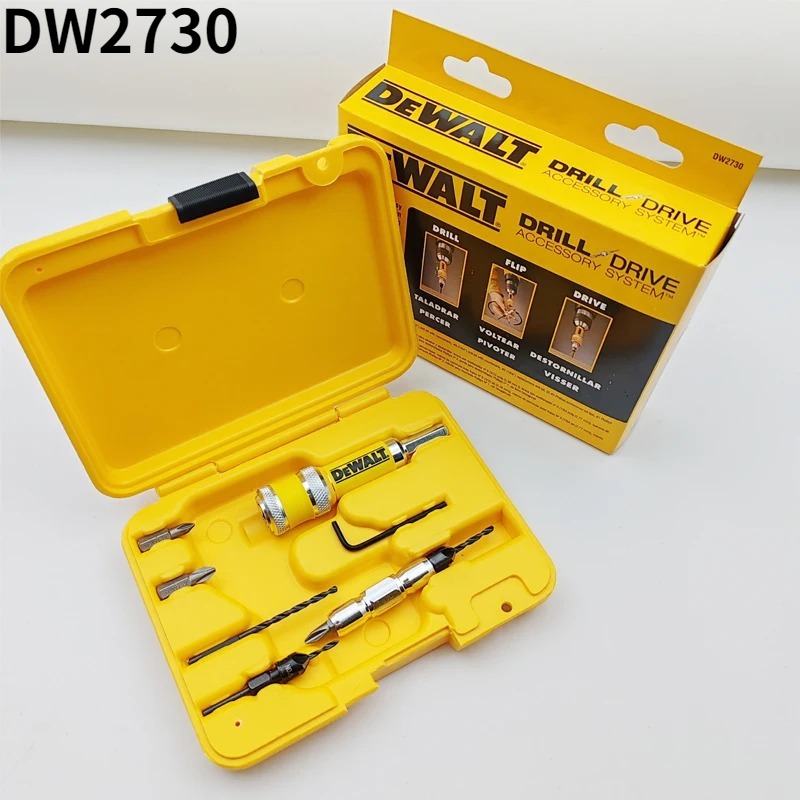 Power Tools Used - Oryginalny zestaw bitów/wkrętaków DEWALT DW2730 8-częściowy