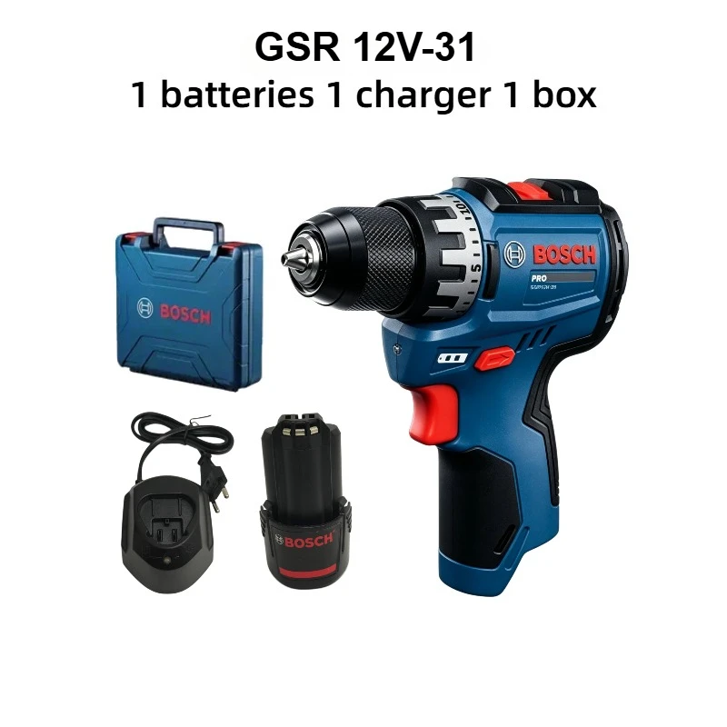 Power Tools Bosch - Wiertarko-wkrętarka akumulatorowa Bosch Professional GSR 12V-31,