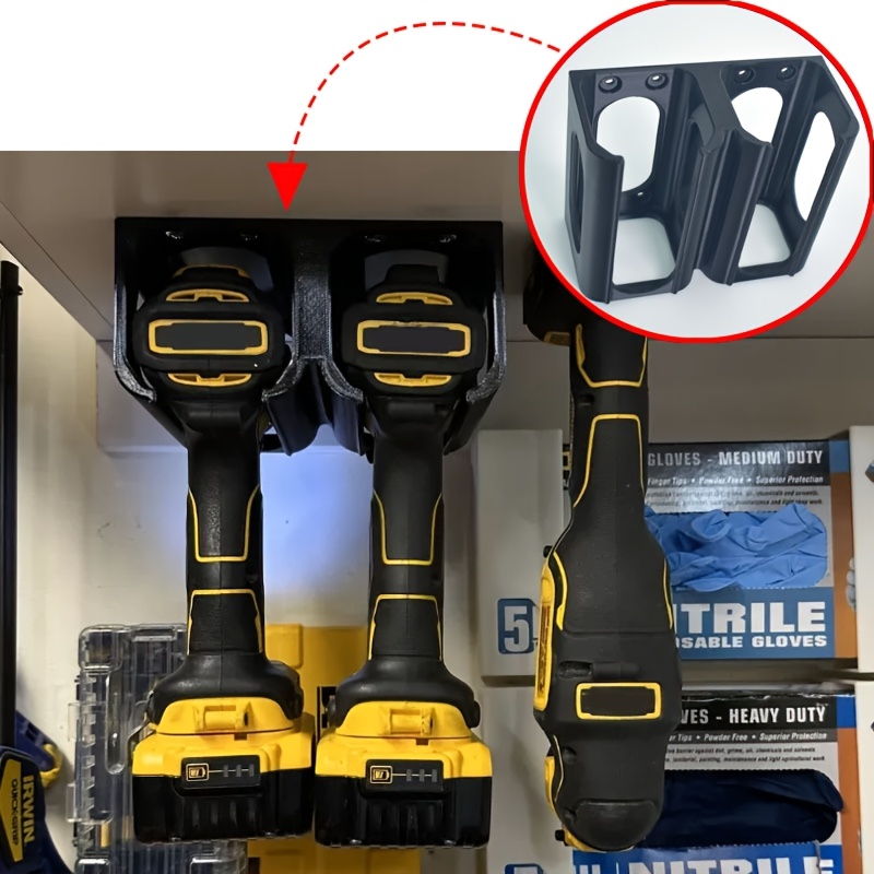 Power Tools Storage - Półka na narzędzia, montowana na ścianie,