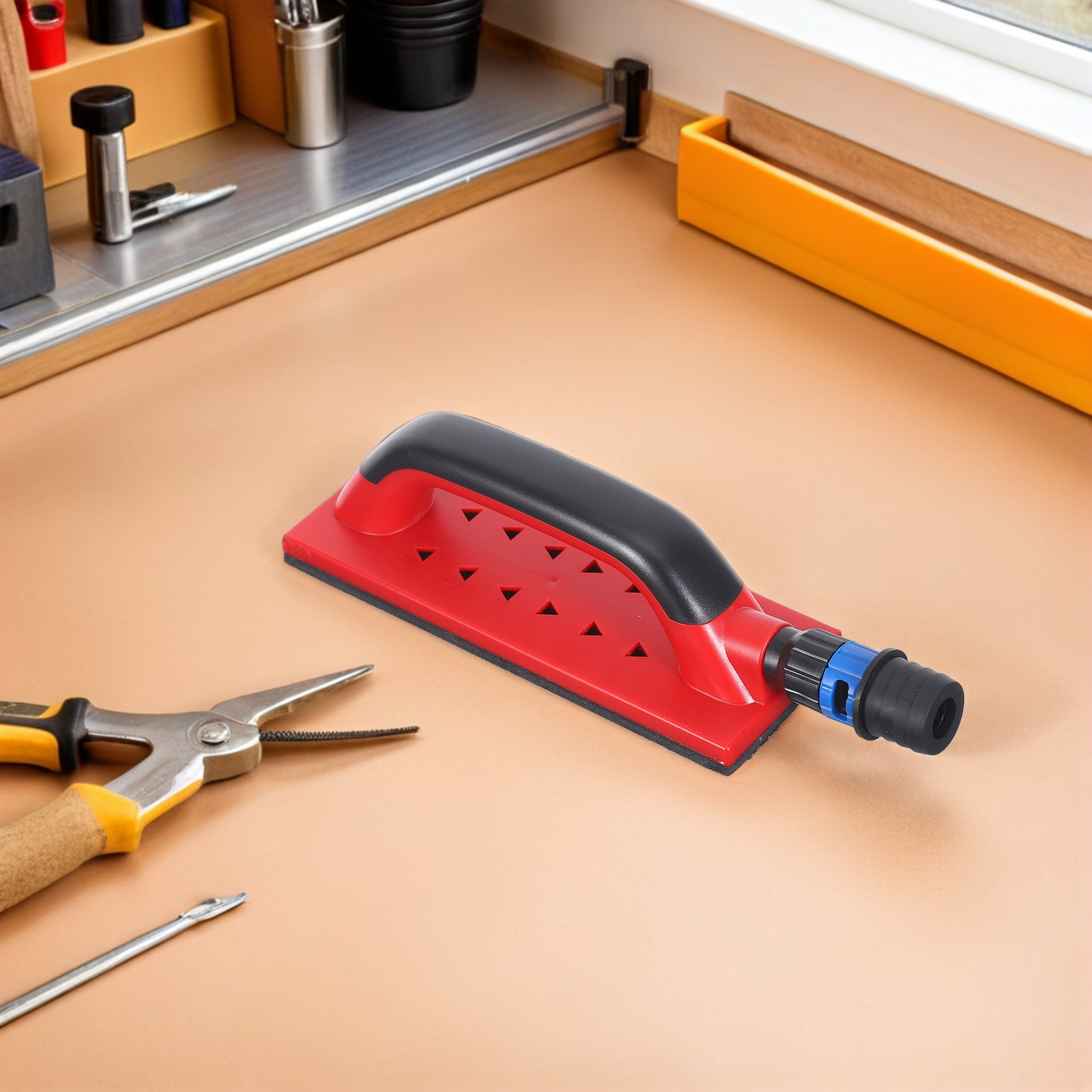 Power Tools For Woodworking - Pilnik szlifierski w kształcie bloku, mocny