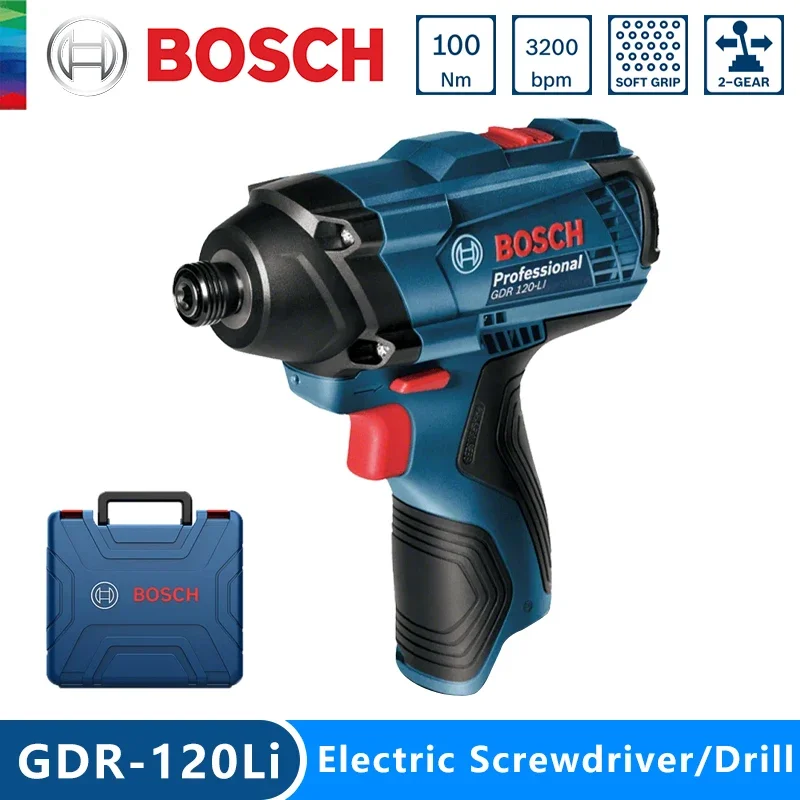 Power Tools Bosch - Oryginalny akumulatorowy klucz udarowy Bosch GDR