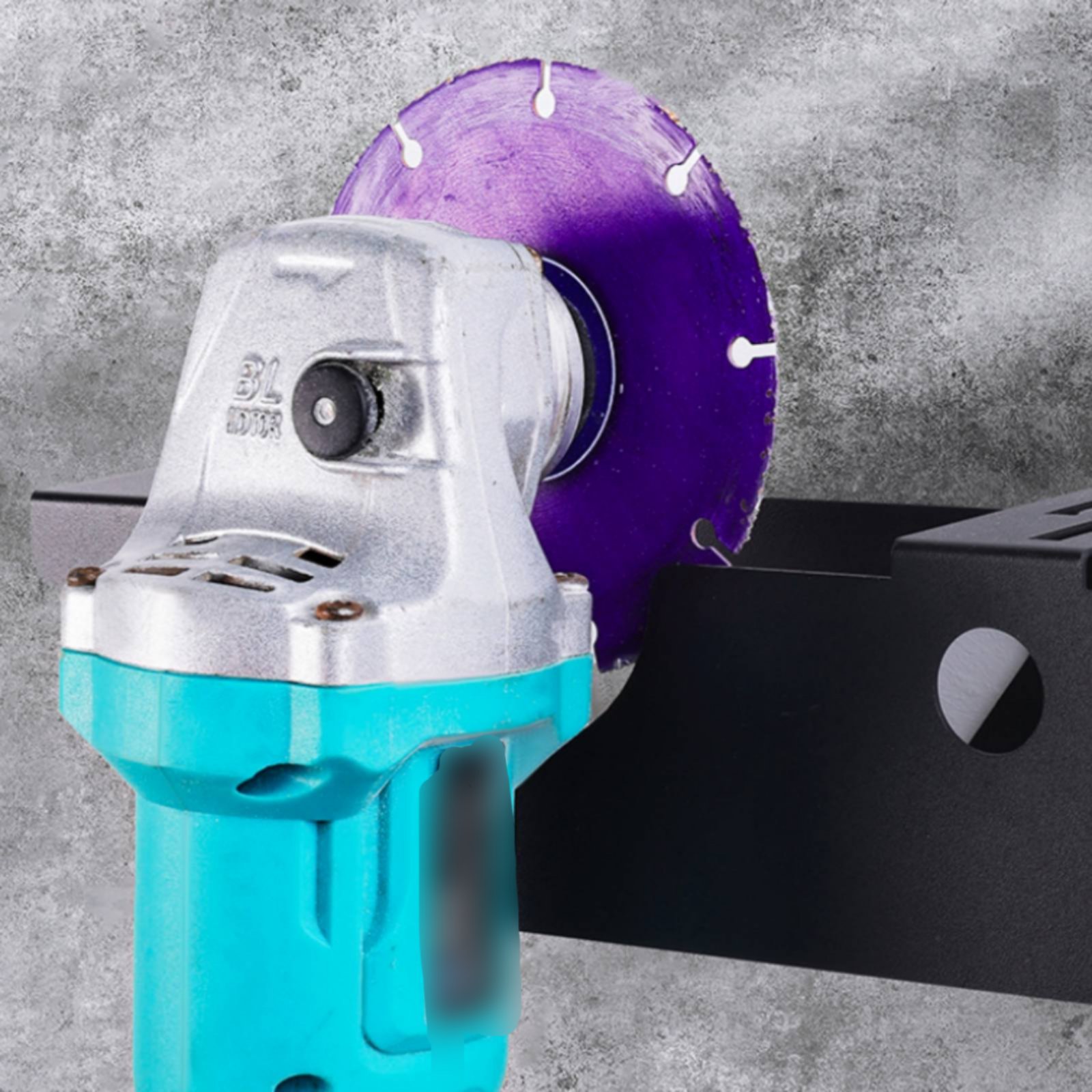 Power Tools Storage - Stojak na szlifierki kątowe z 4