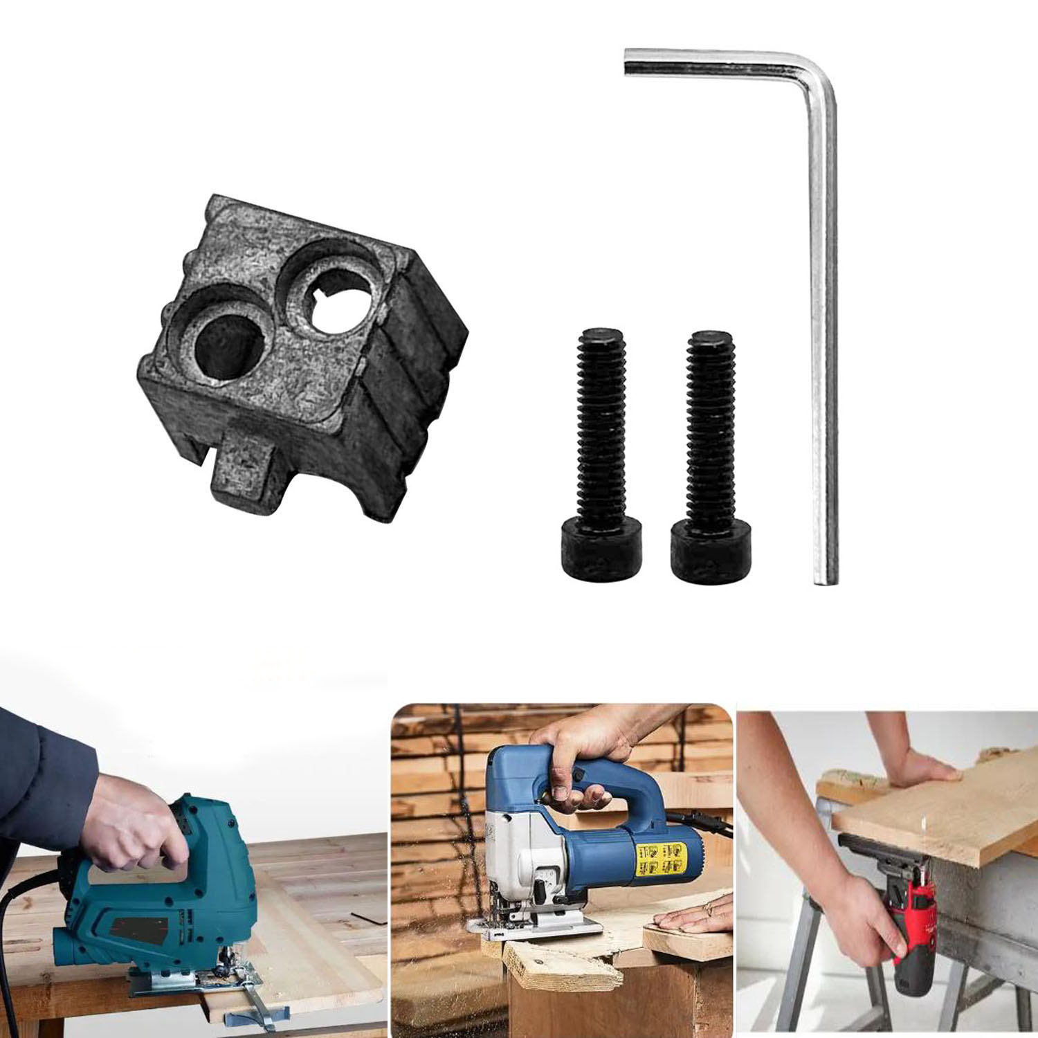 Power Tools Used - Zacisk do wiertarki szablastej typu 55,