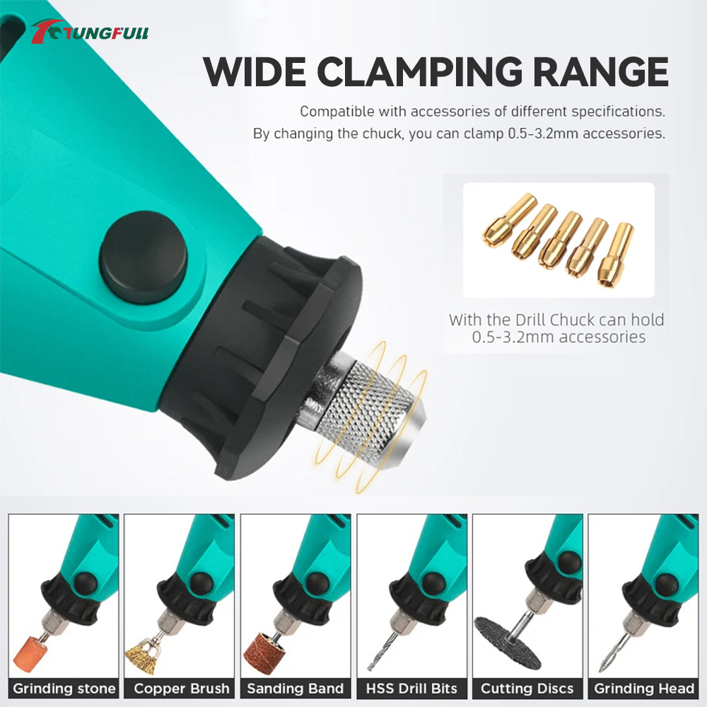 Zestaw mini szlifierki elektry – Power Tools Used recenzja i cena