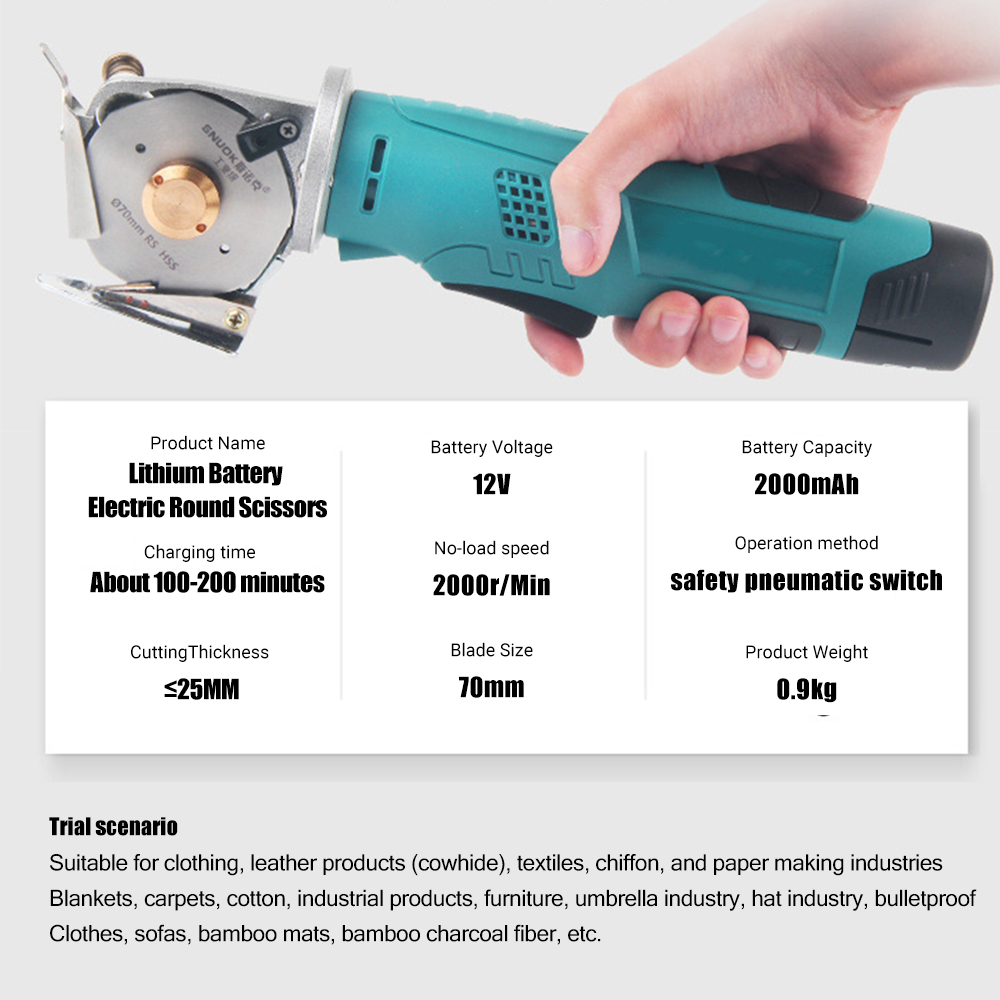Elektryczne nożyczki okrągłe 1 – Power Tools Used recenzja i cena