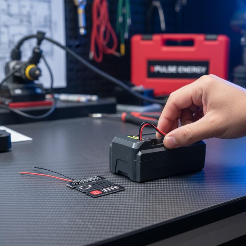 Wyświetlacz baterii litowej 5S – Power Tools Used recenzja i cena